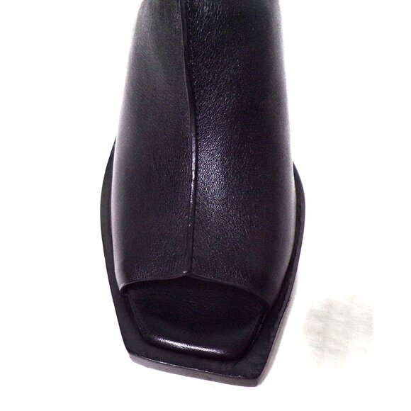 🆕 RAG & BONE Santiago Wedge Slide Sandal Shoes Black 9 - Picture 12 of 14